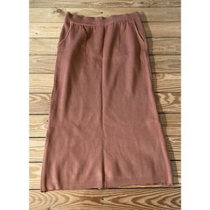 NWT Emberley Perfect Pair Sweater Skirt Medium MSRP $39.99 Women’s Pale Brick
